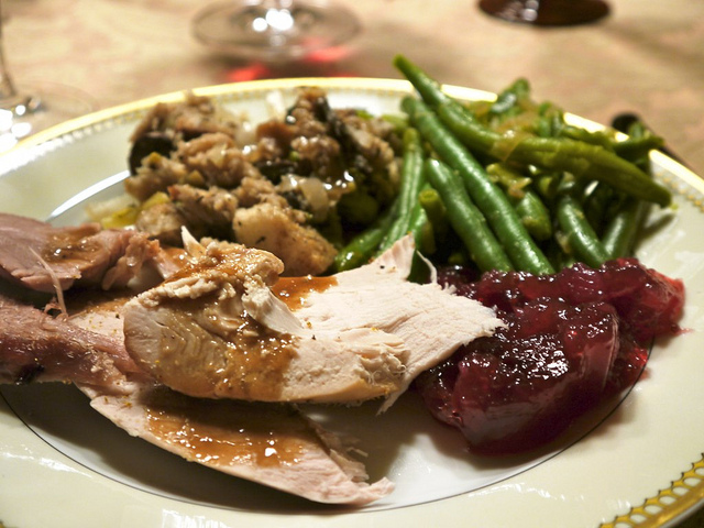 "Thanksgiving Dinner" by atl10trader is licensed under CC by 2.0